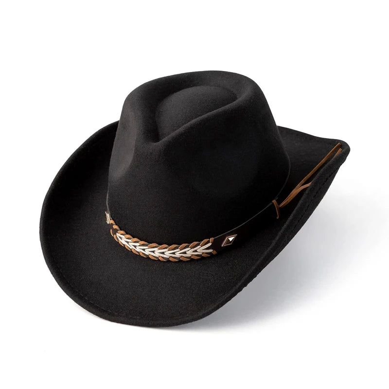 Stylish Wide Brim Straw Hat For Women Men Summer Beach Sun Hat