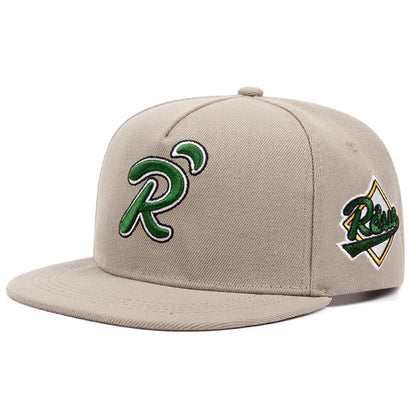 Creative and Personalized R-letter Embroidered Men's Street