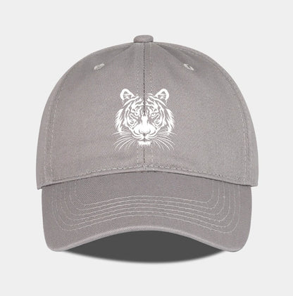 Tiger Head Print Baseball Cap Bold Vintage Wild Style Daily Commute Outdoor Hiking Camping Travel Perfect Gift