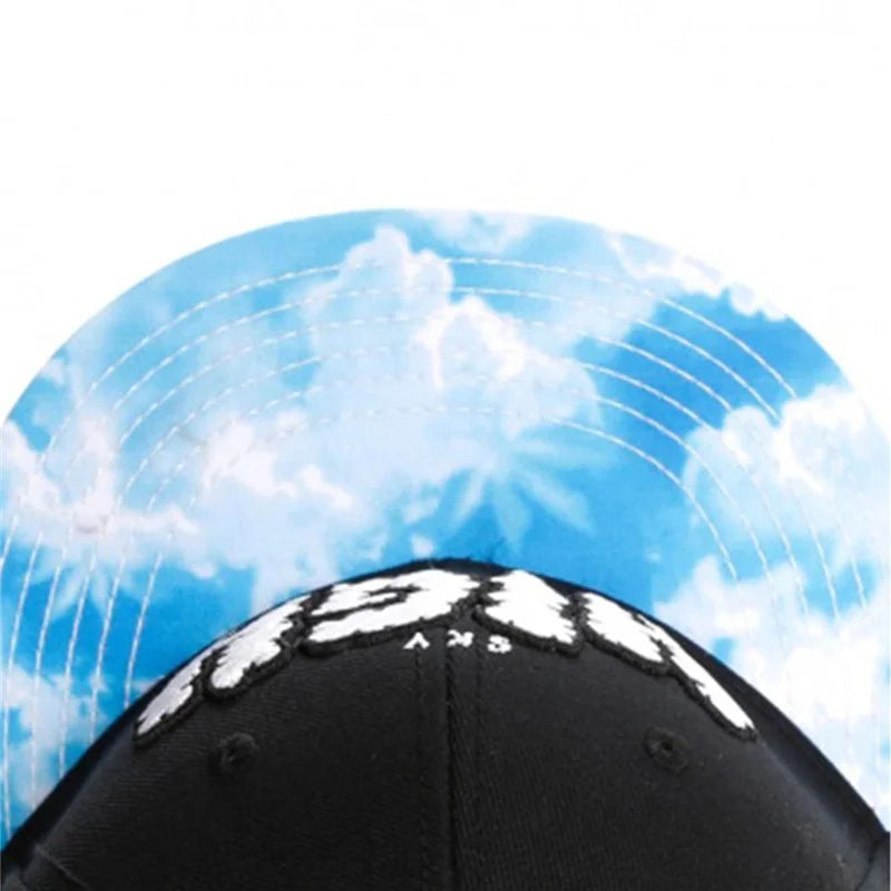 New Luxury Letters Fashion Flat Brim Snapback Hat For Men Women Adult Outdoor Adjustable Sun Baseball Cap