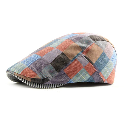 Women Men Teens Beret Flat Newsboy Hat