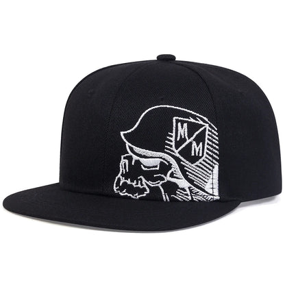 Unisex Helmeted Man Embroidery Hip-Hop Hats