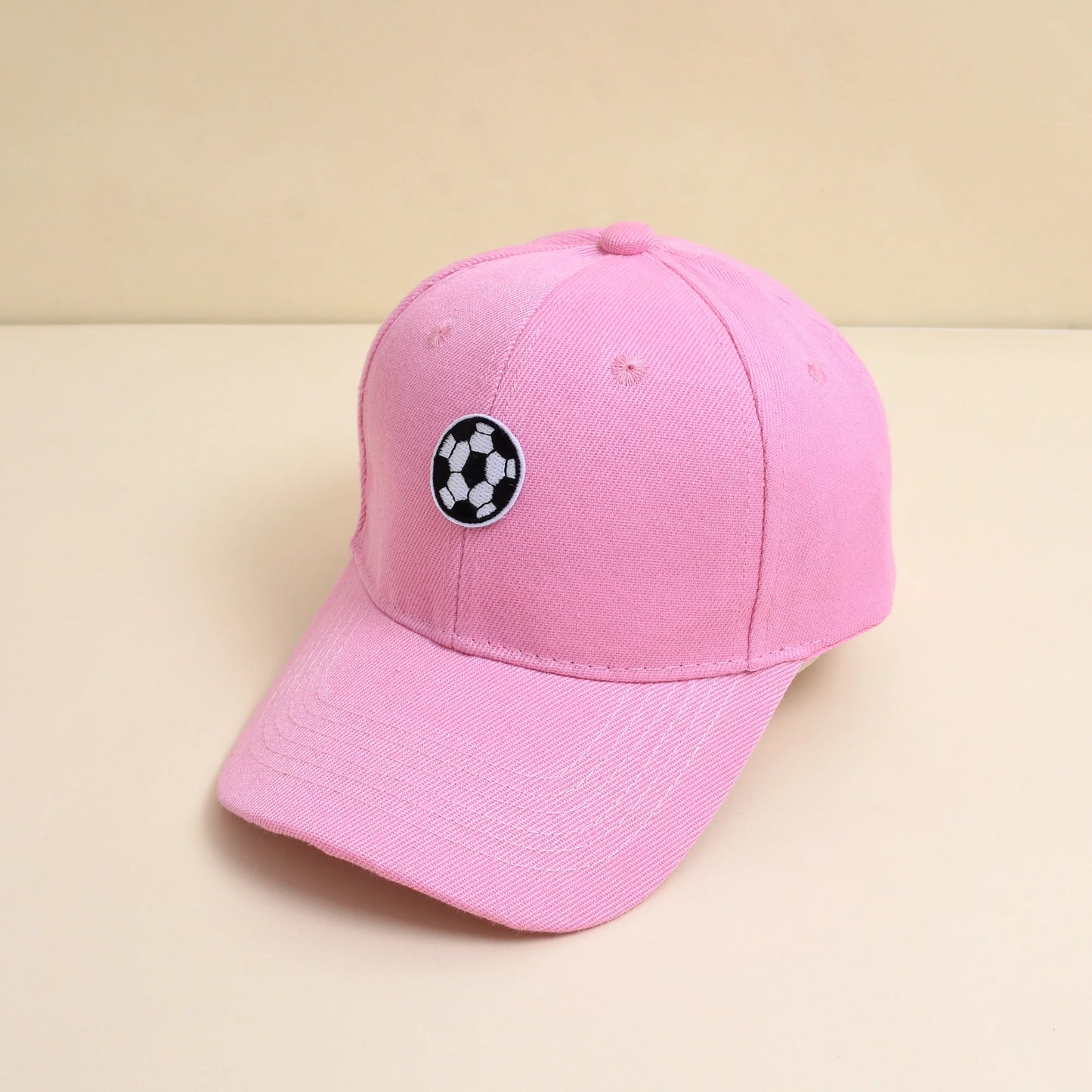 Children's Soccer Patterned Baseball Cap