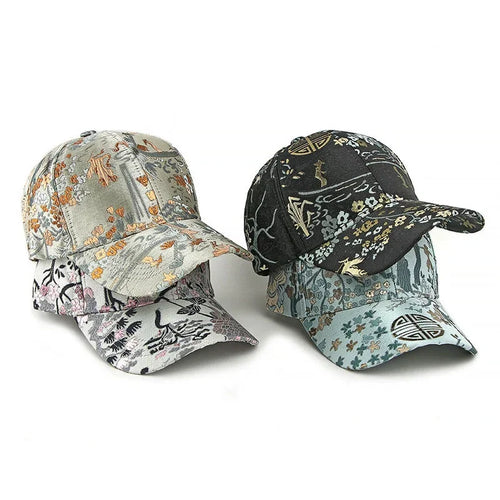 Autumn Polyester Print Casquette Baseball Cap