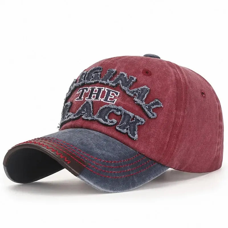 New Cotton Coated Outdoor Sports Wash Baseball Cap