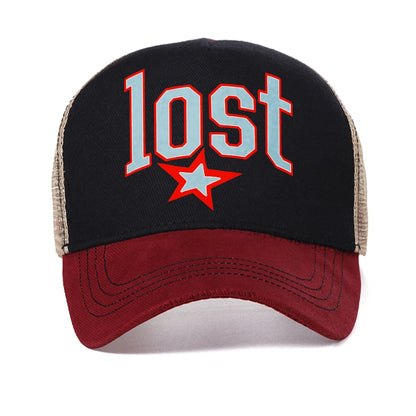 Lost Americana Print Baseball Cap