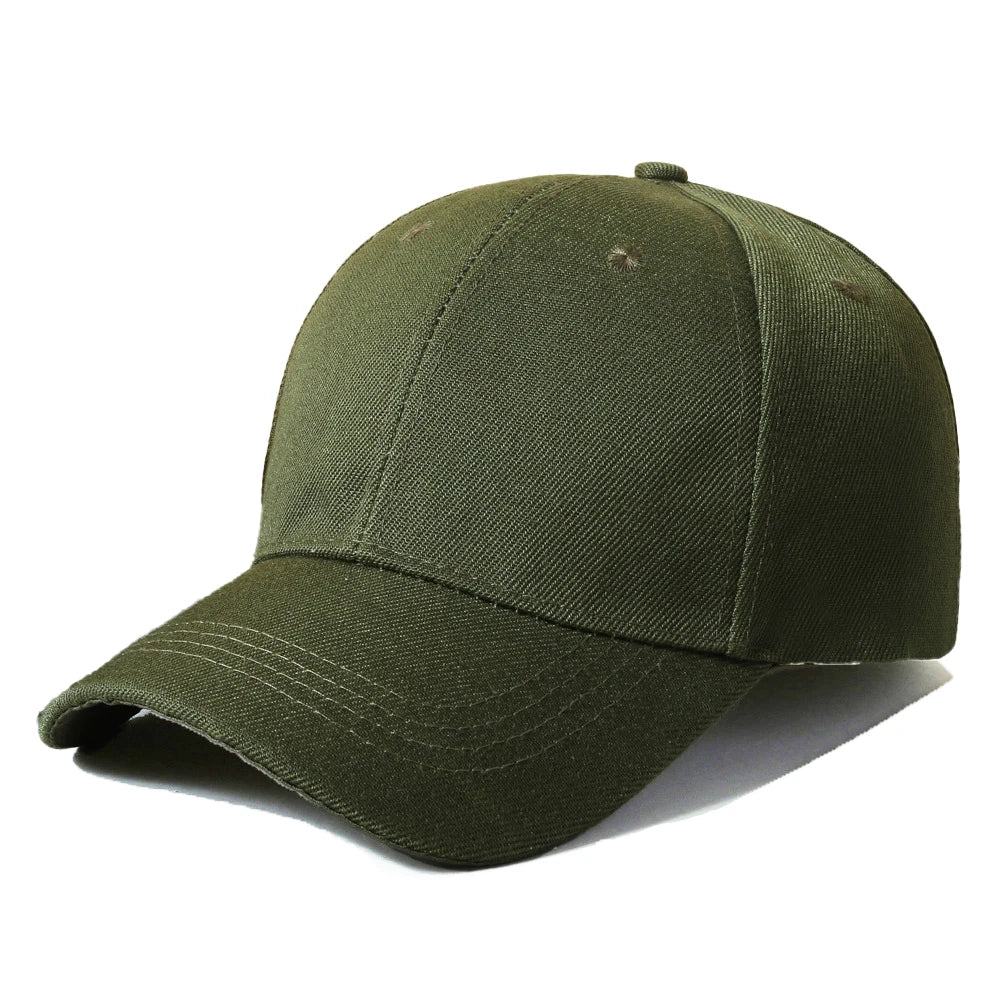 Classic Plain Baseball Cap for Men and Women