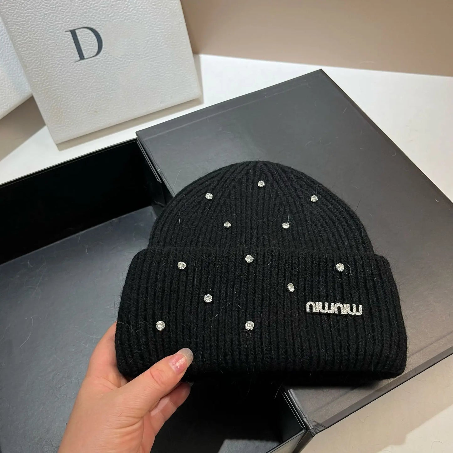 Knitted Hat For Winter Cold Warmth Ear Protection Hat For Women