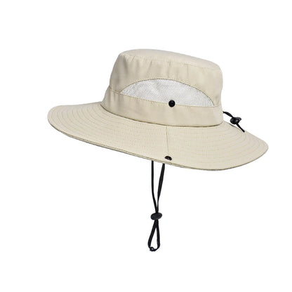 Outdoor Fishing Mountaineering Fisherman Hat Breathable Large Brim Sun Hat