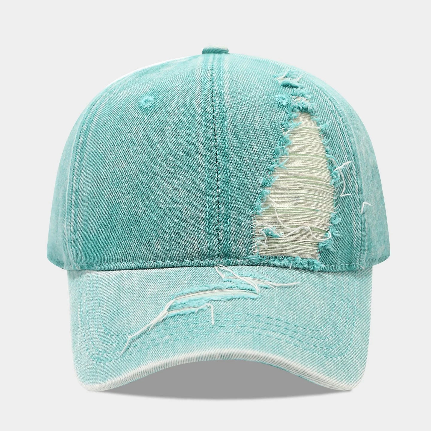 2025 New Vintage Denim Visors Hat Fashion Jeans Baseball Cap
