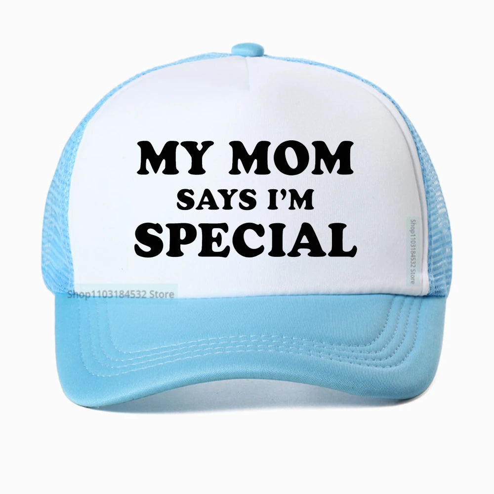 My Mom Says I'm Special Mesh Baseball Cap