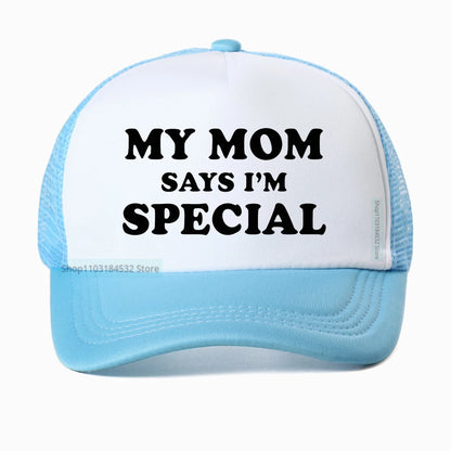 My Mom Says I'm Special Mesh Baseball Cap