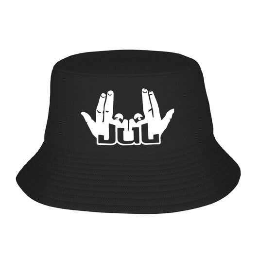 Bucket Hat Jul Gold and Platinum Rapper Summer Beach