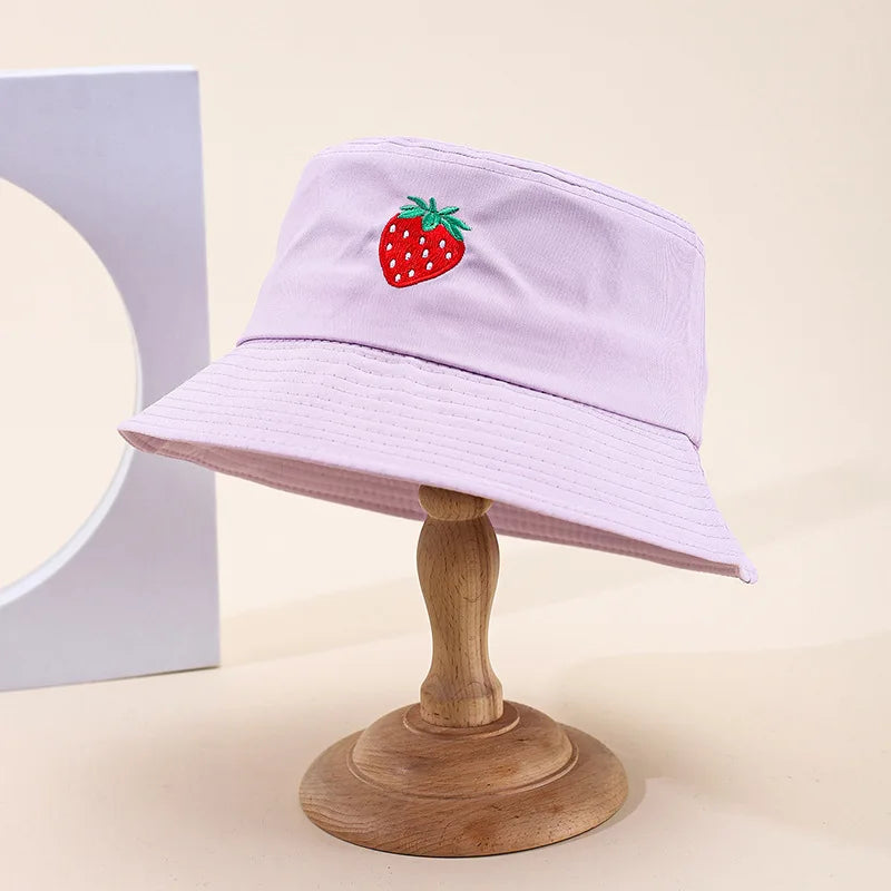 Unisex Simple Popular Summer Bucket Hat For Women