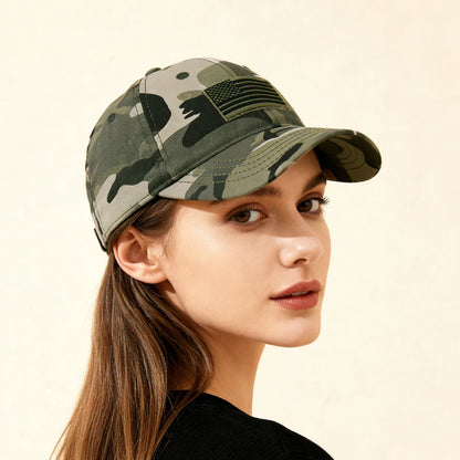 Fashion Embroidered Us Flag Baseball Cap