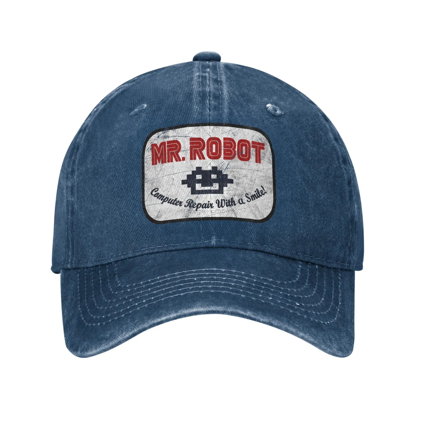 Mr. Robot Computer Repair Smile Baseball Cap