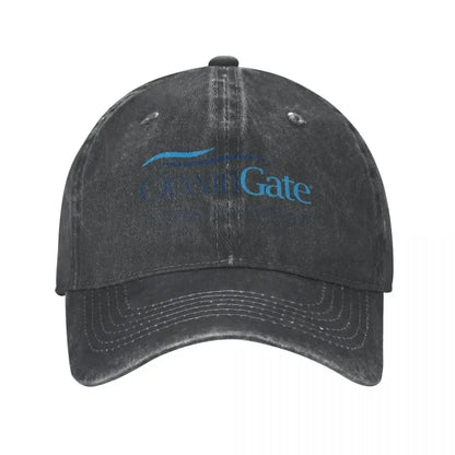 Vintage OceanGate Safety Technician Baseball Cap Unisex Style Distressed Washed Headwear Outdoor All Seasons Travel Hats Cap
