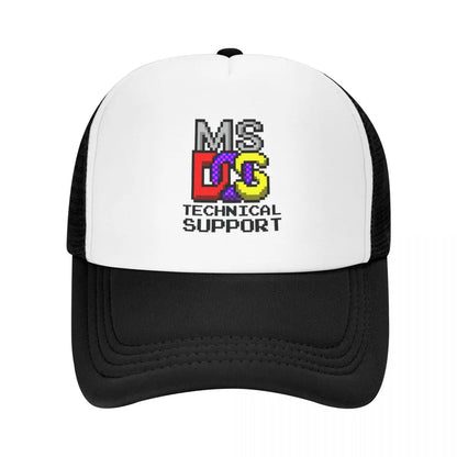 MS-DOS Technical Support Computer Repair Funny Baseball Cap