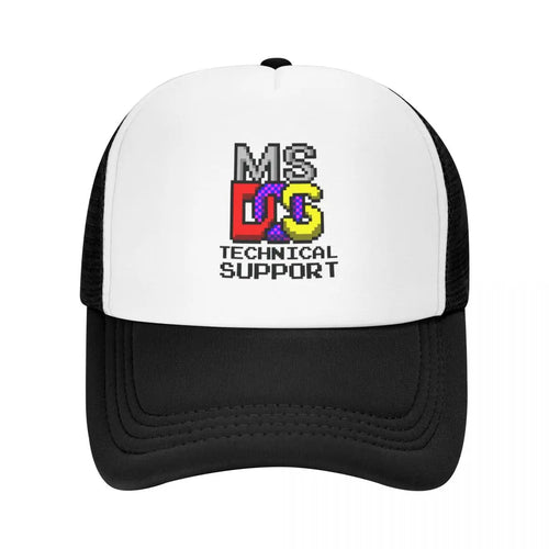 MS-DOS Technical Support Computer Repair Funny Baseball Cap