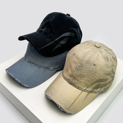 New Unisex Gradient Simple Solid Baseball Hats
