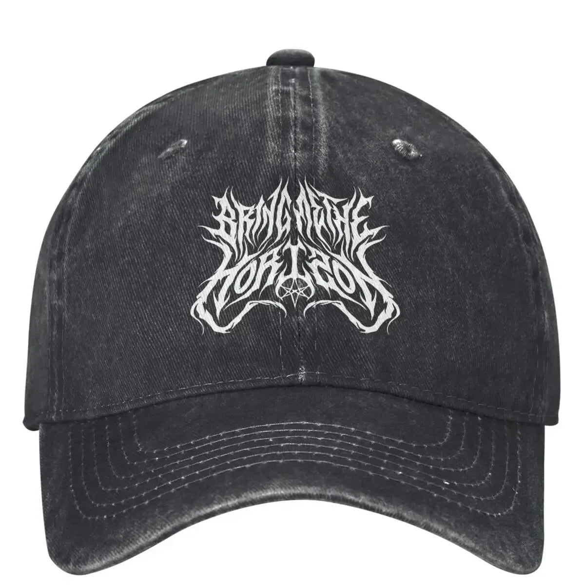 Bring Me The Horizons Brutal Logo Baseball Cap Rock Music Tennis Skate Trucker Hat