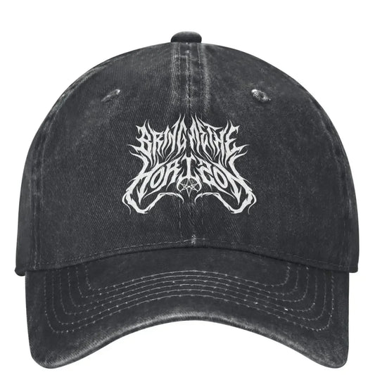Bring Me The Horizons Brutal Logo Baseball Cap Rock Music Tennis Skate Trucker Hat