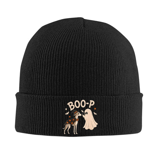 Halloween Dog Lover Knit Hat