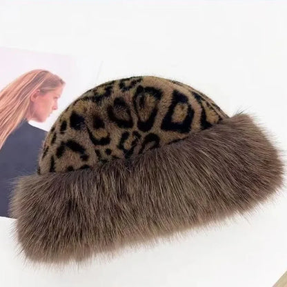2024 Winter Plush Ear Keep Warm Headgear Fluffy Fur Protection Cap