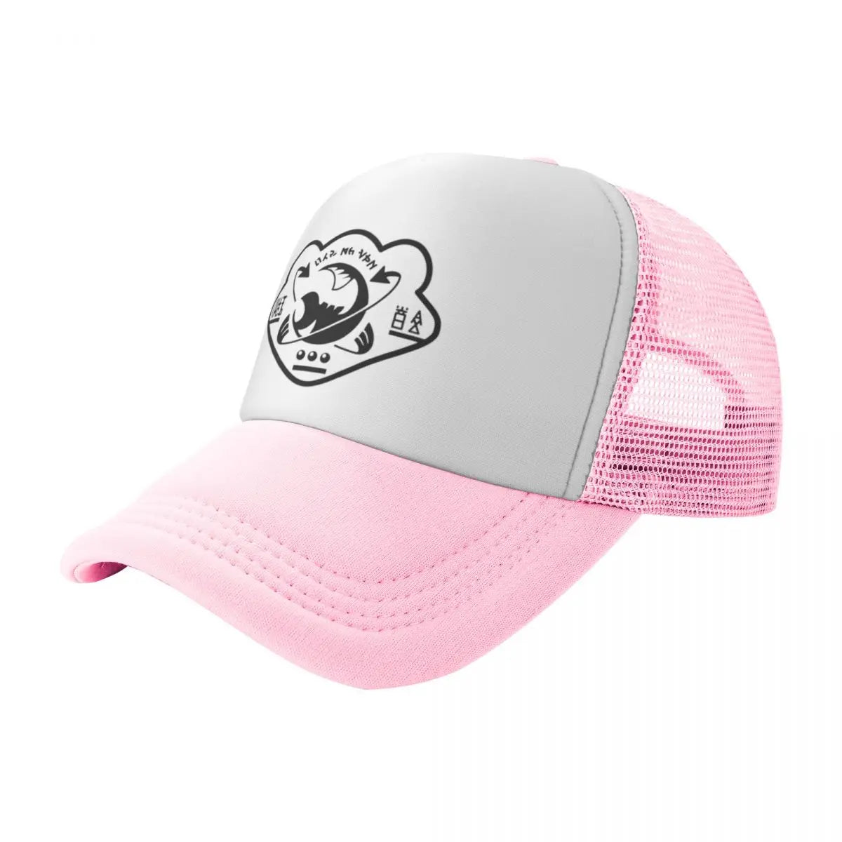 Preppy Grizzco Funny Splatoons Travel Mesh Baseball Caps Women Adult Female