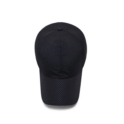 Hat Men Spring Summer Solid Color Mesh Cap Baseball Cap