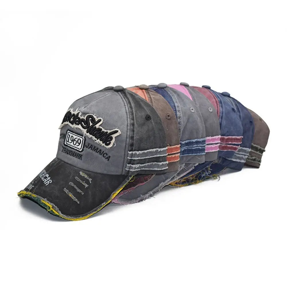 Sunscreen Hats Distressed Faded Cap Baseball Hats