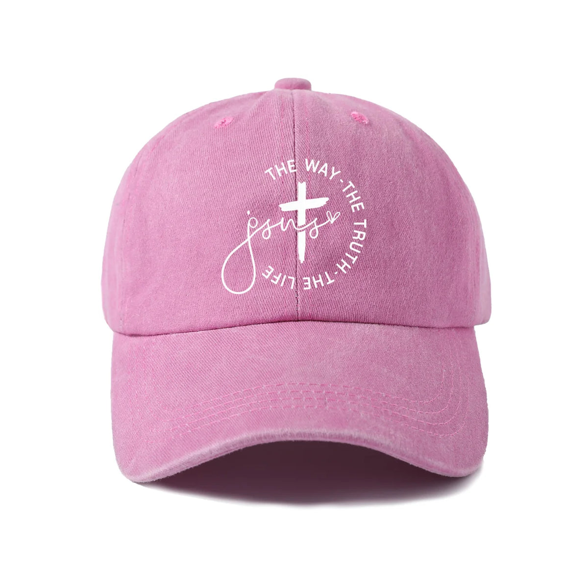 Retro Typography Graphic Baseball Cap