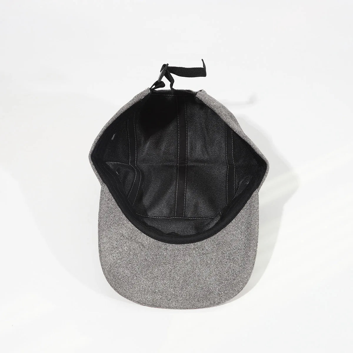 Suede Velvet 5 Panels Cap Flat Bill Running Hat