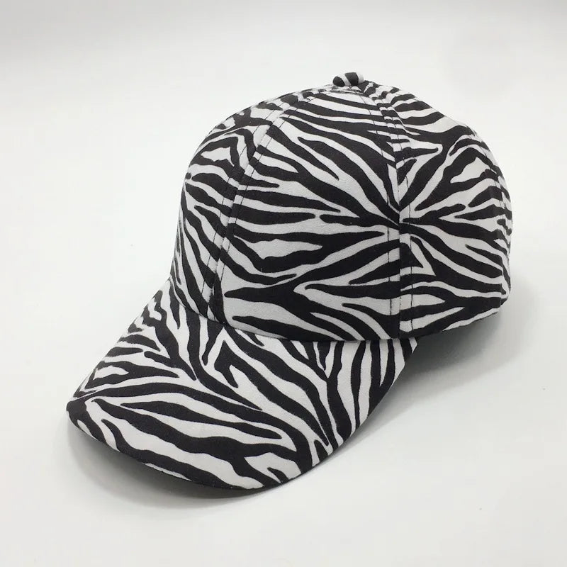 Plain Baseball Visor Cap Unisex Hat Leopard Print Baseball Caps