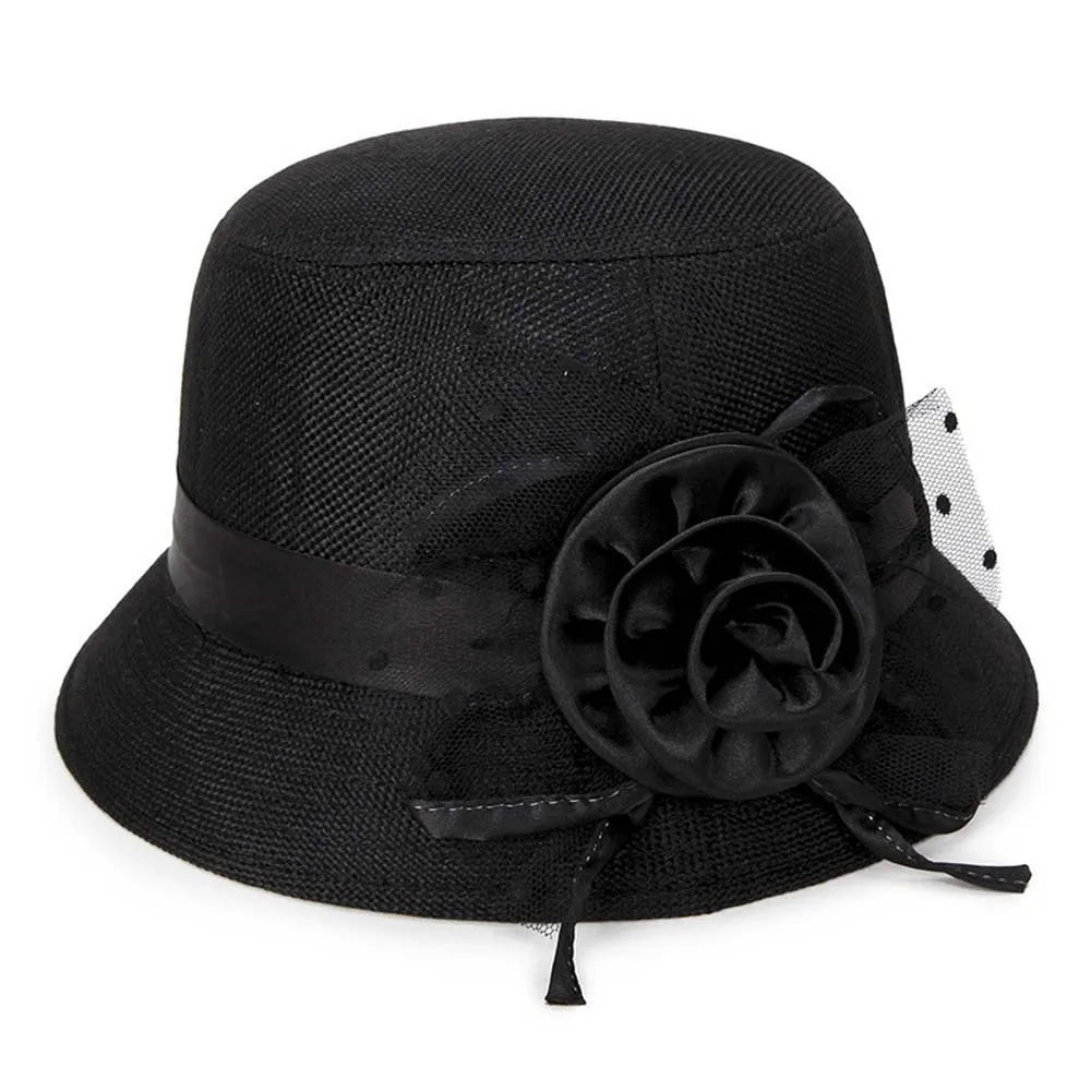 Sunscreen Temperament Lady Bucket Hat