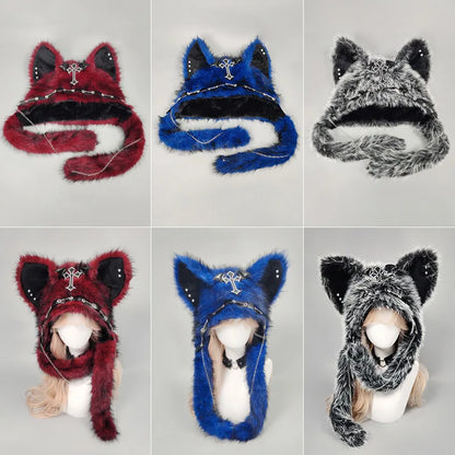 Dark Series Gothic Plush Hat