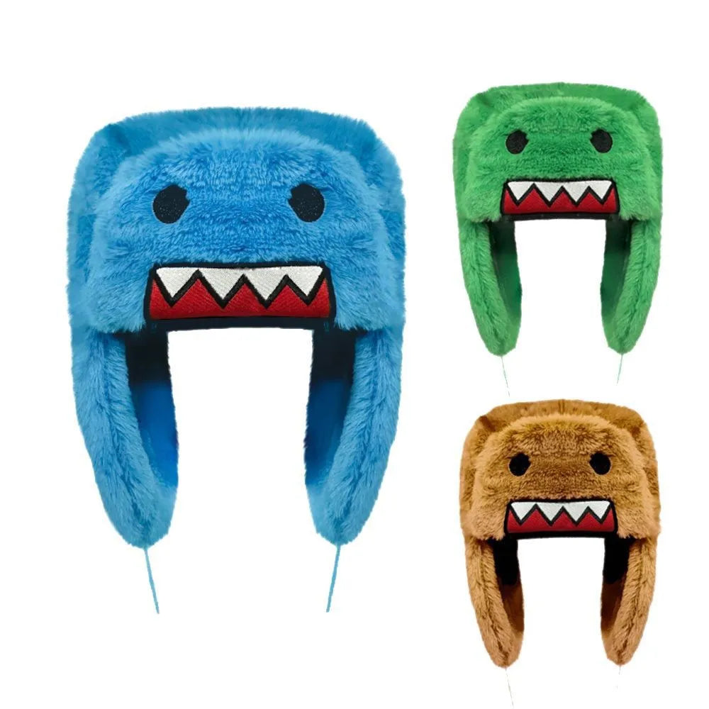 New Winter Warm Domo Kun Sprint Autumn Brown Hat