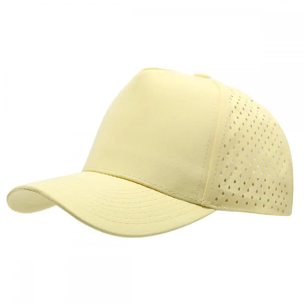 New Five-Ply Laser Perforated Quick-Drying Cap Breathable Sports Visor Cap