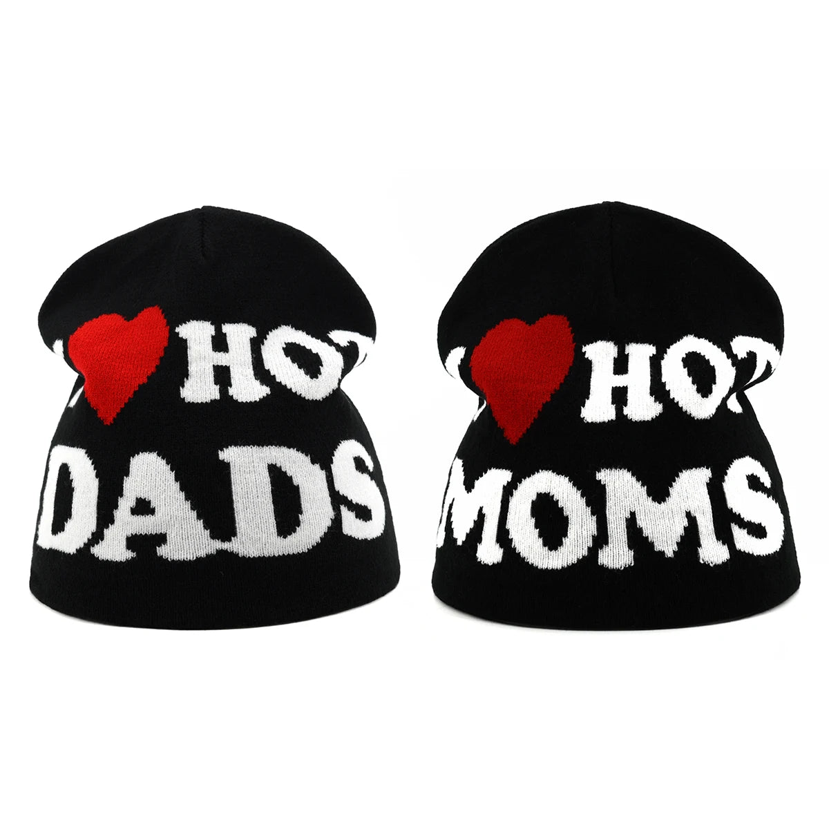 Y2K Letter Knitted Winter Autumn Beanie Cap Men Women