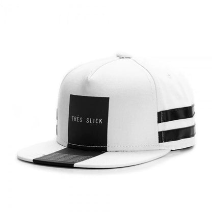 Striped Flat Edge Hat Fashion High Quality Unisex Baseball Caps