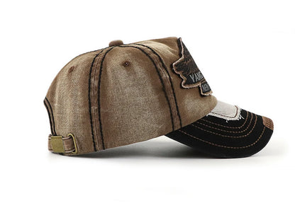 Vintage Washed Embroidered Baseball Cap Fashion Hat for Men And Women