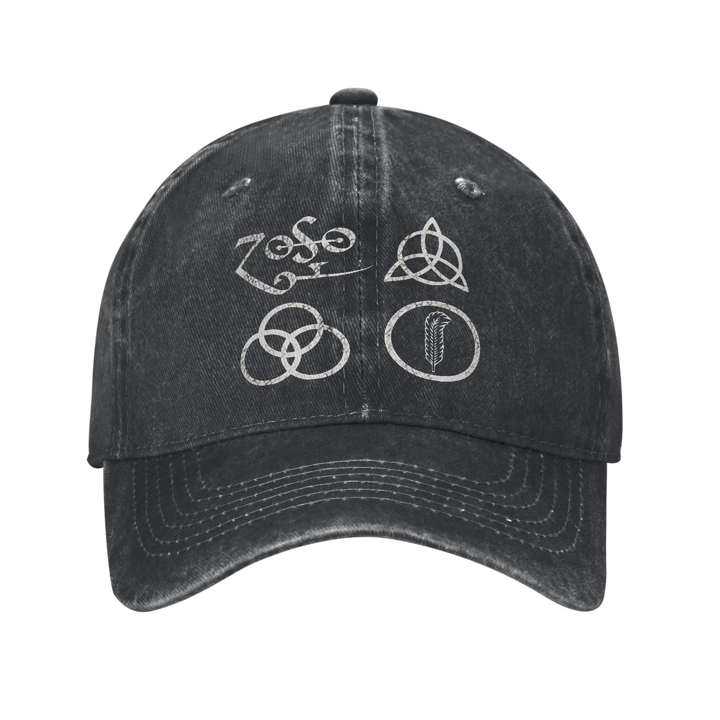 The Mother Ship Led Zeppelin Washed Baseball Cap