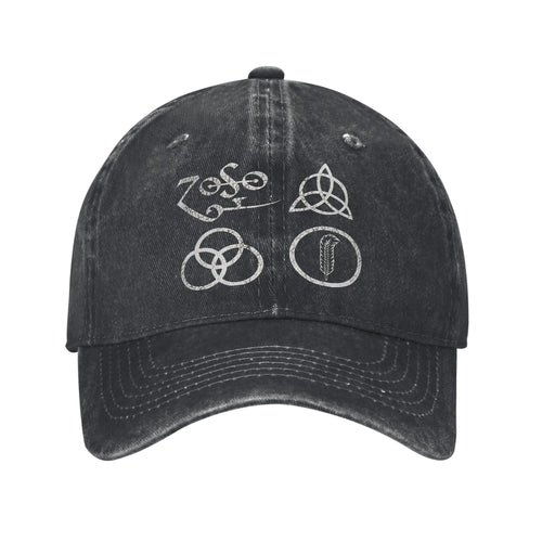 The Mother Ship Led Zeppelin Washed Baseball Cap