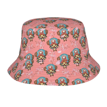 Women Men Bucket Hat Cosplay Tony Tony Chopper Spring Picnic Headwear Outdoor Fishing Fisherman Caps