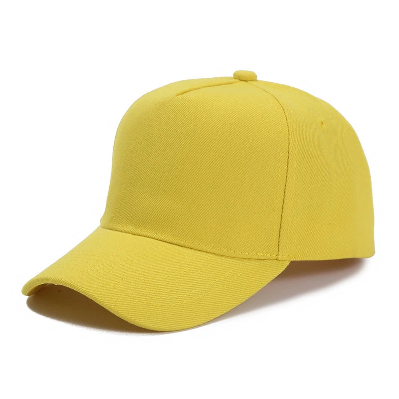 5 Panel Blank Baseball Caps For Men Women