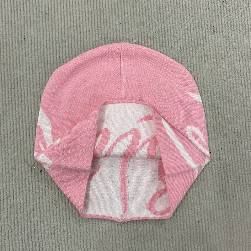 Spring New Product Y2K Letter Pattern Knitted Hat