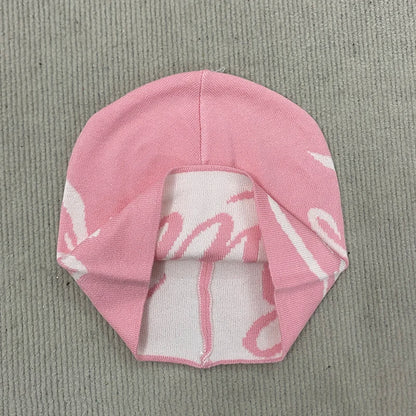 Spring New Product Y2K Letter Pattern Knitted Hat