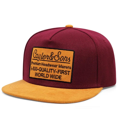Luxury One Don't Mercy Cap Men Hats Flat Top Baseball Man Cap Women Men
