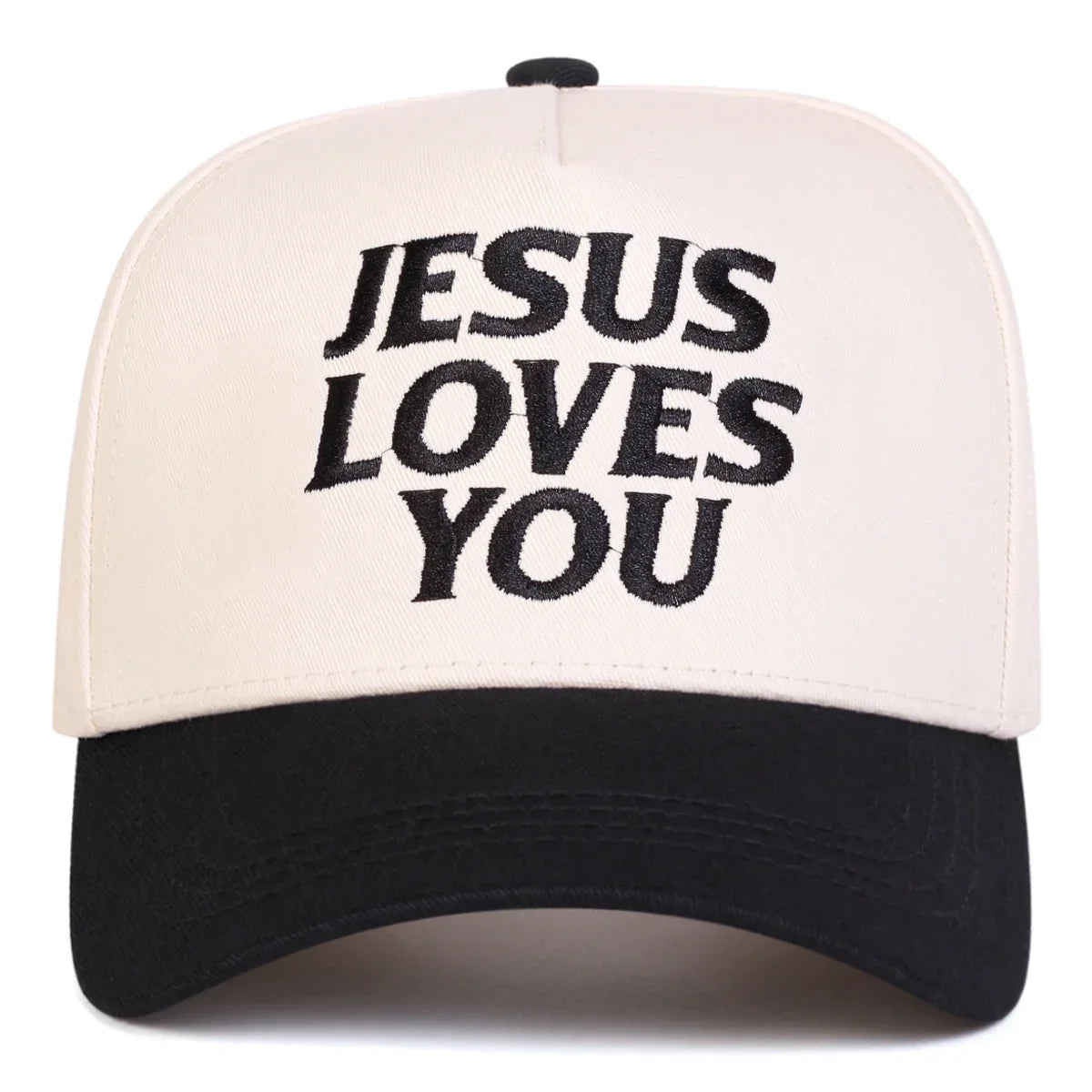 Unisex Jesus Loves YouU Embroidery Baseball Caps Spring and Autumn