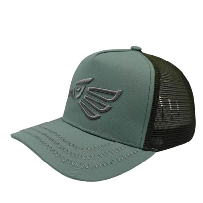 Unisex Mexican Eagle Label Baseball Net Caps Outdoor Adjustable Casual Hats Hip Hop Hat Sunscreen Hat